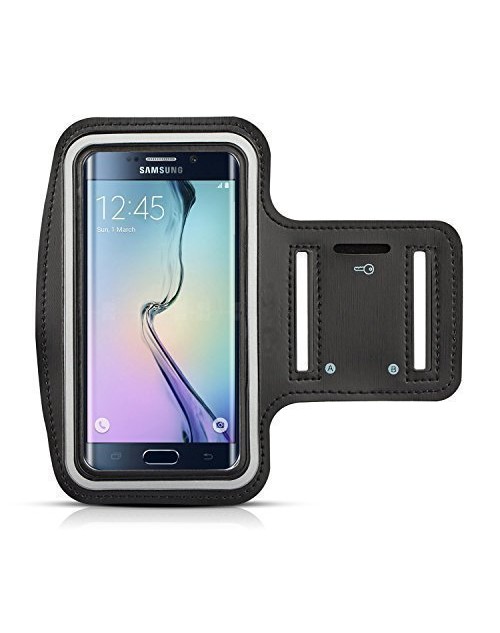 Samsung Galaxy S6 Protective Armband Build in Key,with Credit Cards & Money Holder Gym Jogging Sports Running Case for Samsung Galaxy S6